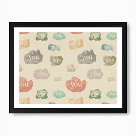 You Rock Art Print