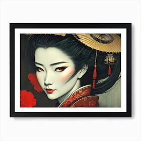 Asian Woman Art Print