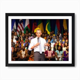 President Obama Art Print