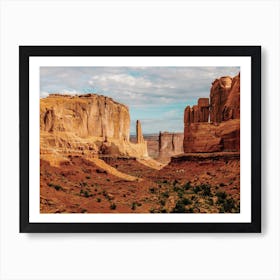 Red Rock Desert Art Print