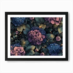 Hydrangeas 10 Art Print