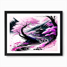 Sakura Blossoms 1 Art Print