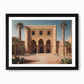 Arabic architectural 8 Art Print