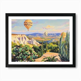 Cappadocia Turkey Hot Air Balloons Art Print