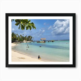 Pigeon Point Tobago photography Art Print