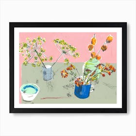 October Still Life  Art Print