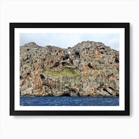 Caves In The Rock, Ibiza (Spain Series) Art Print