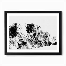 Mountains I Art Print