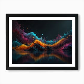 Abstract Painting 19 Art Print