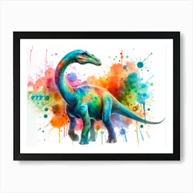 Dinosaur Painting Art Print