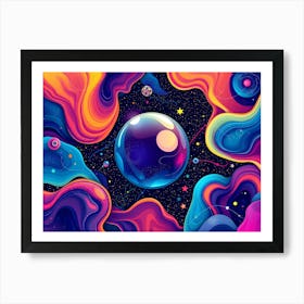 Flux Schnell A Stunning Illustration Of Create A Highresolutio 3 Art Print