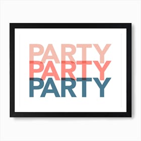 Party Party Party Art Print