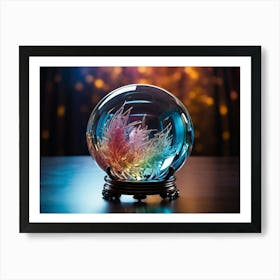 Water Globe Art Print