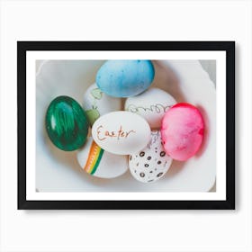 Easter Eggs 389 Art Print