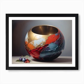 'The Broken Vase' Art Print