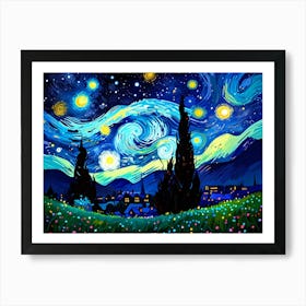 Starry Night 59 Art Print