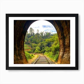 Nine Arch Bridge, Sri Lanka Art Print