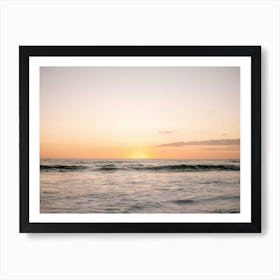 Santa Teresa Sunset Costa Rica Ii Art Print