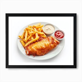 Fish And Chips 24 Art Print