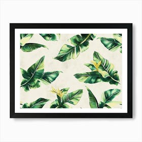 Tropical Leaves 28 Art Print