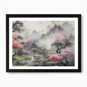 Asian Landscape Painting 12 Poster