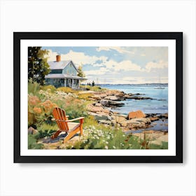 Nostalgic Summers - expressionism 1 Art Print