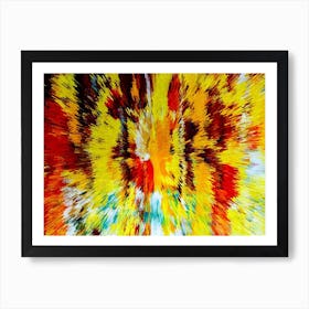 Acrylic Extruded Painting 219 Art Print