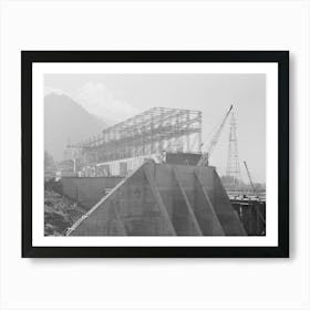 Powerhouse, Bonneville Dam, Oregon By Russell Lee Art Print