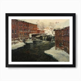 Mill Scene, Claude Monet Art Print