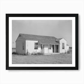 Meat Curing Plant, Lake Dick Project, Arkansas By Russell Lee Art Print