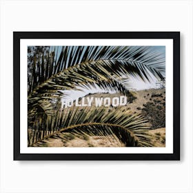 Hollywood California Sign Art Print