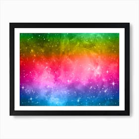Spectrem Galaxy Space Background Art Print