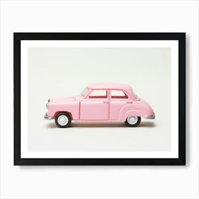 Toy Car Pink Car Art Print