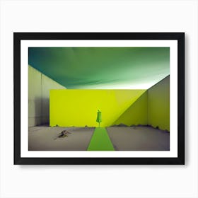 Green Room Art Print