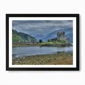 Eilean Donan Castle Scotland HDR Art Print