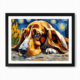 Dog Painting Art Print