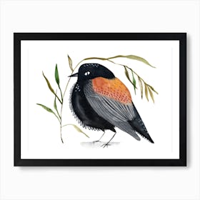 Watercolor Bird 1 Art Print