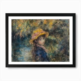 Contemporary Artwork Inspired By Pierre August Renoir 4 Art Print