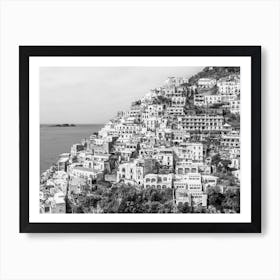 Positano At The Amalfi Coast Art Print