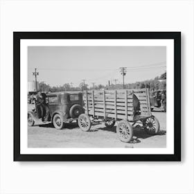 Untitled Photo, Possibly Related To Farmers Leaving Liquid Feed Loading Station, Owensboro, Kentucky By Art Print