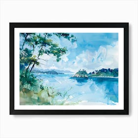 Islands In Japan Art Print