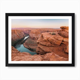 Colorado River Canyon Art Print