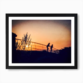 Sunset Rendezvous Art Print