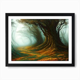 Forest Path 4 Art Print