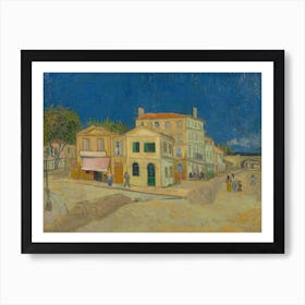 The Yellow House, Vincent Van Gogh Art Print
