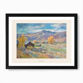Western Landscapes Wyoming 3 Poster Art Print