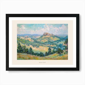 Western Landscapes Black Hills South Dakota 2 Poster Art Print