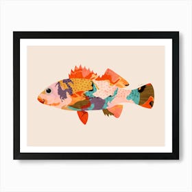 Colorful Fish III Art Print