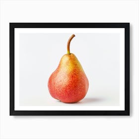 Pear Isolated On White 2 Póster