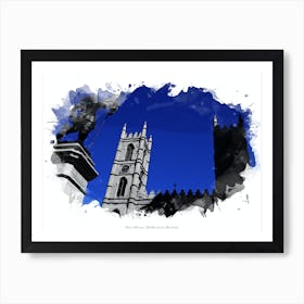 Place D Armes, Old Montréal, Montréal Art Print